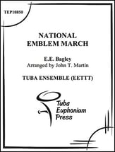 National Emblem March 2 Euphonium, 3 Tuba Quintet P.O.D. cover